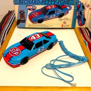 Vintage 1992 Richard Petty Fone Telephone NASCAR phone